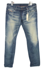DIESEL Lowky Regular-Straight Low Waist 081K6 Jeans Women's W30/L34 Distressed