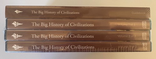 The Great Courses The Big History of Civilizations 6 DVD Set & Guidebook NEW - Picture 2 of 6