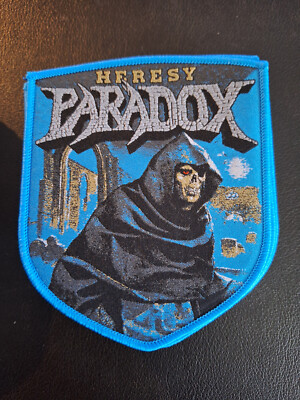 PARADOX - Heresy Cover Artwork Patch (11x7cm) Blue Frame