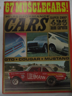 BACK ISSUE HI-PERFORMANCE CARS MAGAZINE OCTOBER 1966, SUNBEAM TIGER, PIRANHA,