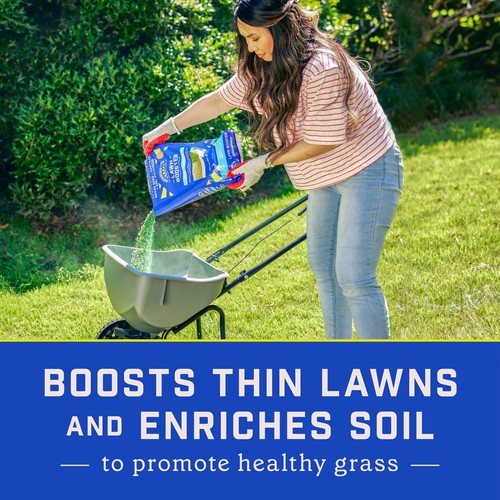 Pennington Lawn Booster Grass Seed and Fertilizer Mix, for Sun to Partial Shade - Picture 23 of 24
