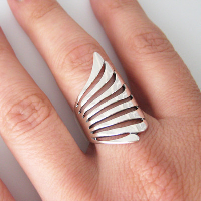 Grosse Bague Femme Bijoux Argent Massif De Marque Acheter Bague En Argent  Sterling 925 Avec Grande Fleur De Rose