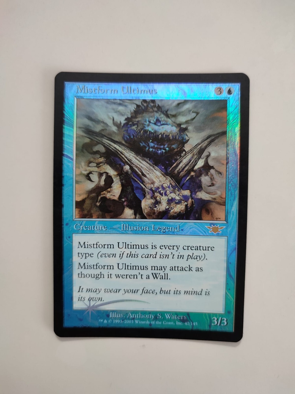 MTG FOIL LEGIONS MISTFORM ULTIMUS NM MAGIC THE GATHERING RARE CREATURE BLUE