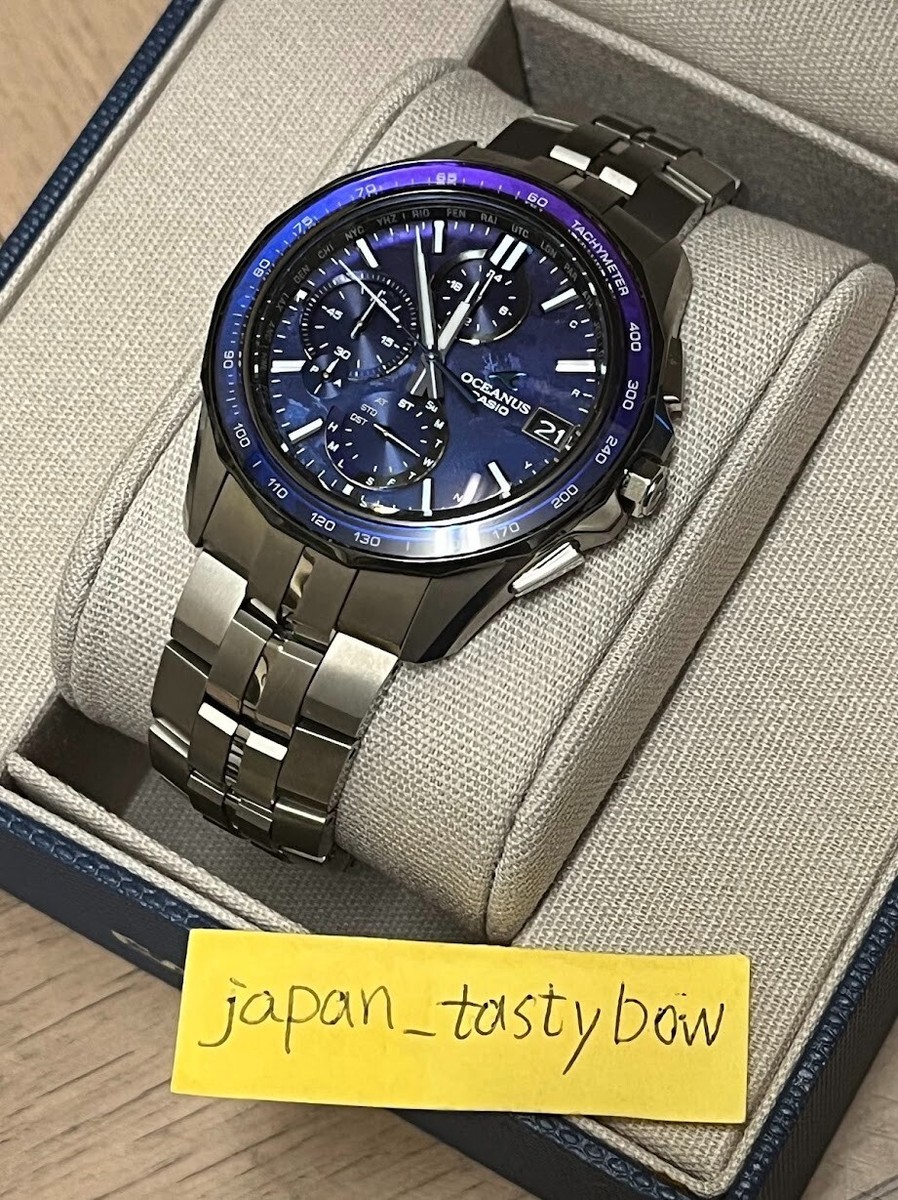 オシアナス　OCW-S7000C-2AJF　OCEANUS Casio Oceanus Manta OCW-S7000C-2AJF Bluetooth Men Watch