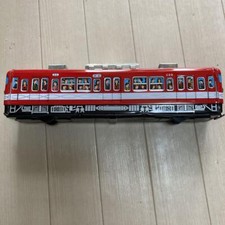 Ichiko 4U Vintage Tin Toy Train SHINJUKU Made in Japan Showa Retro Friction Typ