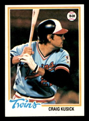 Kusick 1978 Topps Baseball #137 Craig Kusick NM | eBay