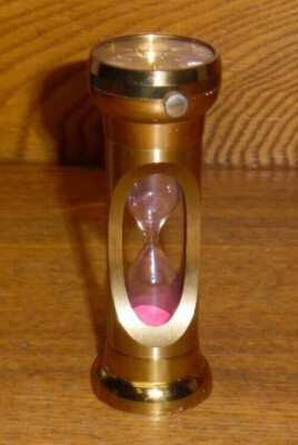 Lord Nelson Calendar Hourglass Clock