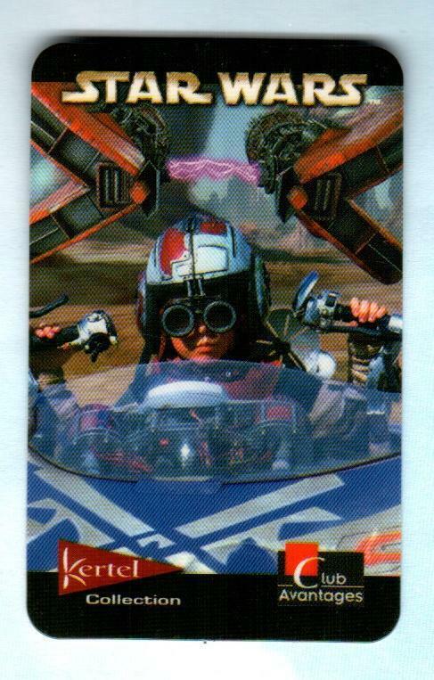 KERTEL ( France ) Star Wars Anakin Pod Racing 1999 Phone Card 