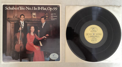 SCHUBERT TRIO No.1 in B-Flat op.99 Vinyl LP- 1st Press- 1981-Chamber #CR12891- M