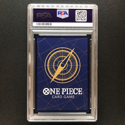 ROMANCE DAWN ナミ(OP01-018)R パラレル PSA10 PSA10鑑定済〕ナミ(パラレル/illust:Sunohara/青背景/ウィンク