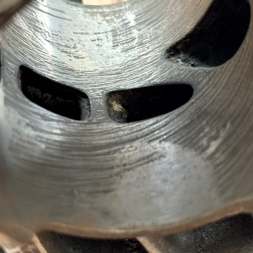 Cilindro de motor de 56 mm desnudo dañado para Honda CR125R CR125 1987 1988 1989 Big Bore Foto 3 de 4