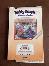 Vtg Teddy Ruxpin "Tweeg  The Bounders Have to Earn Things" Book Cassette