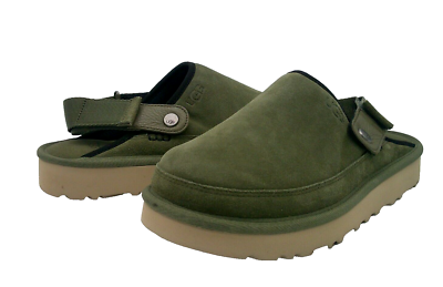 UGG GOLDENCOAST MEN SANDAL SUEDE BURNT OLIVE US 9 /UK 8 /EU  display picture 1