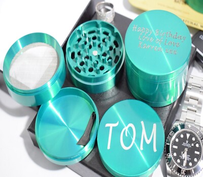 Grinder Crusher Crumbler Zerkleinerer Kräuter Papas Freund personalisiert Valentinstag 
