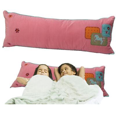 GIRLS Best Friend Double Embroidered Pillow 40cm x 110cm NEW