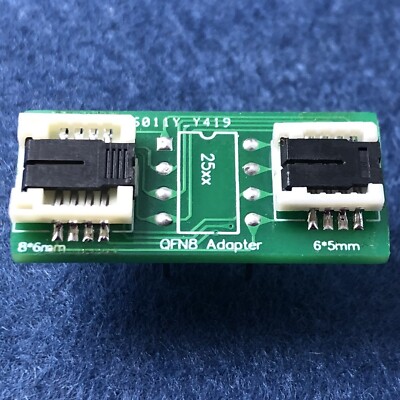 QFN8 WSON8/MLF8/MLP8/DFN8 to DIP8 universal 2 in 1 adapter SMT BIOS flash socket
