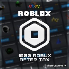 ROBUX 1000 (AFTER TAX) 💵 CHEAP & SAFE 🔒 ROBLOX