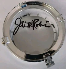 JOHN "JR" ROBINSON DRUM 🥁 GOD ICON SIGNED AUTOGRAPHED 6" TOY KID'S DRUM RARE