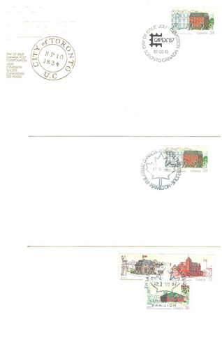 CAPEX 87 OTTAWA & HAMILTON ON. Cds. As per Scan - 第 1/1 張圖片