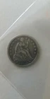 1853 H10C with Arrows Liberty Seated Half Dime - VF/XF