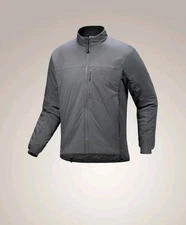 Arc'teryx Atom LT Jacket Men's M Gray Full Zip Coat Gorpcore Hike