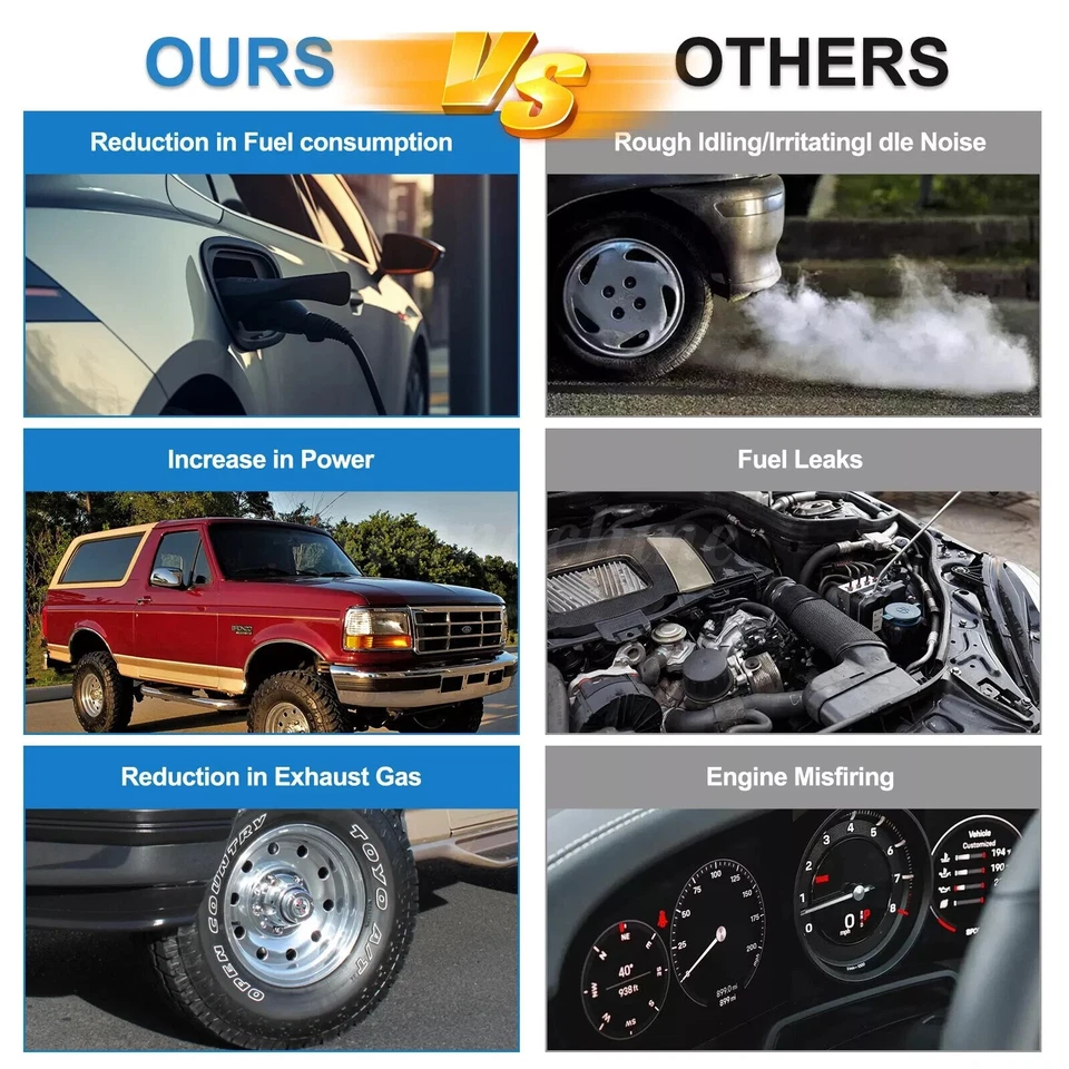 8PCS OEM NEW FUEL INJECTORS 23250-70120 FOR 2005-2009 TOYOTA TUNDRA 4.7L 5.7L - Image 4 of 4