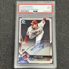 2018 Bowman Chrome Shohei Ohtani Auto PSA 9 #SO