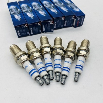 6x FGR7DQP Spark plugs For BMW X5 E34 530i E39 540i E60 0258017098