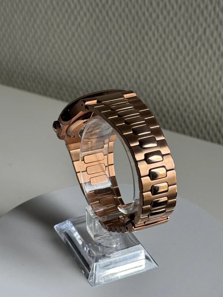 定制 Seitilus | 玫瑰金 NH35 | 开心表盘 | 40 毫米 | 蓝宝石色 — 第 3/4 张图片