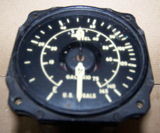 WW11 Liquidometer Corp. Aircraft Fuel Gauge Indicator - PN EA155-B4 - Attic Find