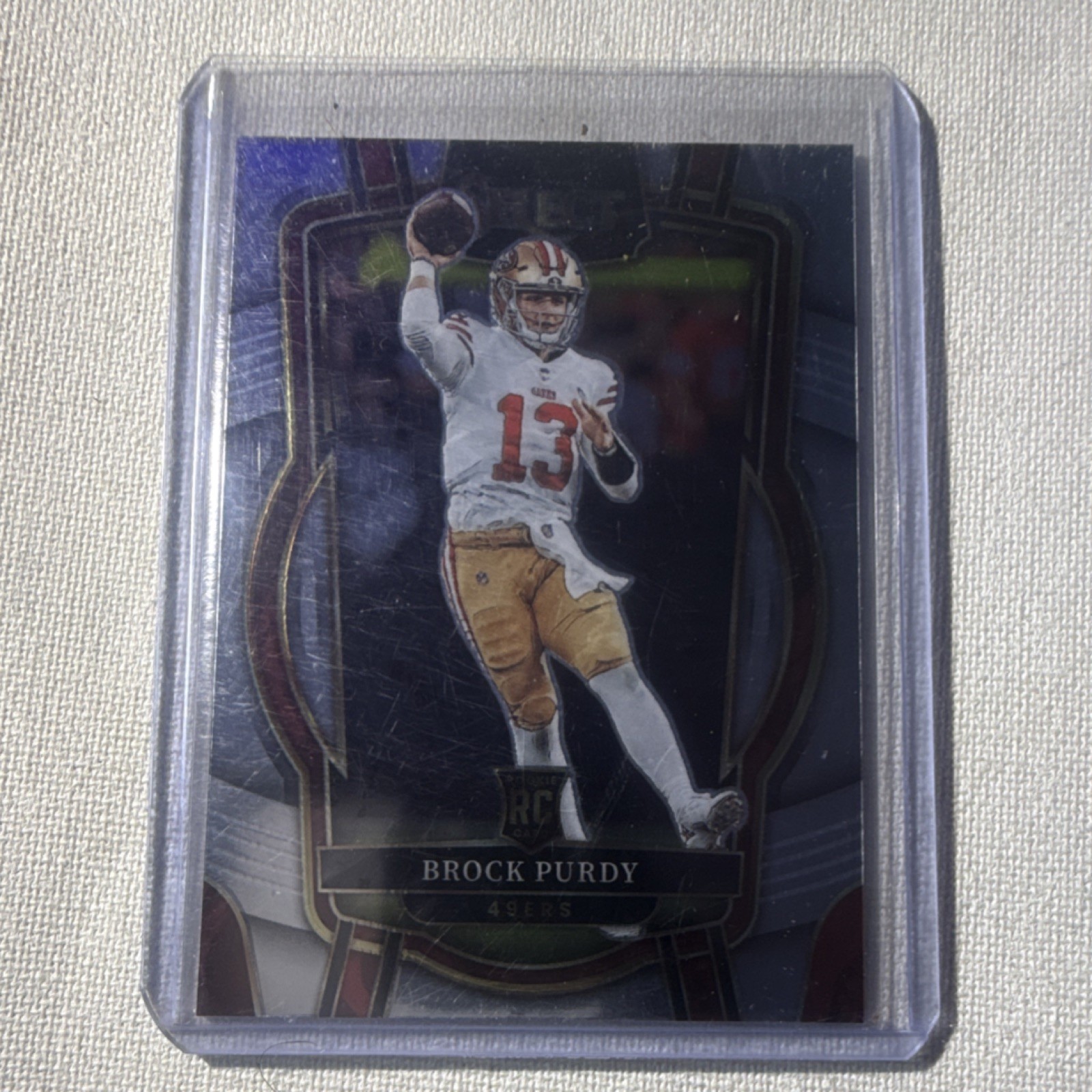 Panini 2022 Select Club Level Rookie Brock Purdy Base #213 49ers Football