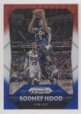 2015-16 Panini Prizm Red White & Blue Prizm Rodney Hood #231 7i6
