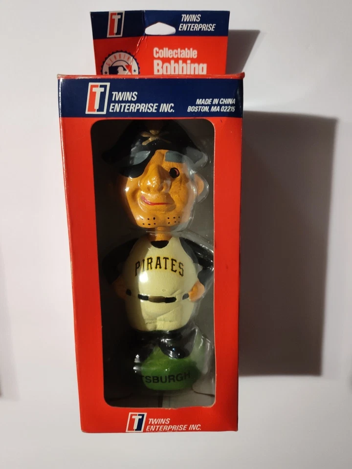 Bola de beisebol vintage Oakland Athletics A’s And Pirates Nodder Bobblehead MLB  - Imagem 2 de 3