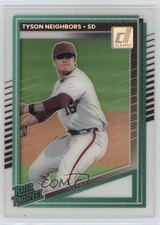 2025 Panini Donruss Clearly Rated Prospects Tyson Neighbors #181 b4d