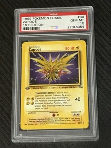 1st Edition Zapdos Psa 10 | eBay