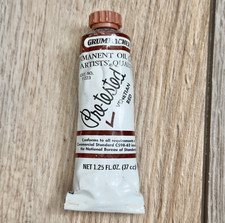 Grumbacher Pre-Tested Artists Oil Color Venetian Red 1.25oz Read