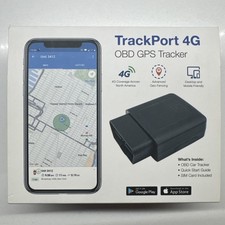 Brickhouse TrackPort 4G OBD-II Mini GPS Vehicle Tracker