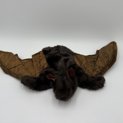 Folkmanis Brown Bat Hand Puppet Plush Brown 25'' Wing Span Realistic