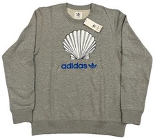 Adidas x Noah mensz M Crewneck “Heather Grey” FW20 *RP$120*