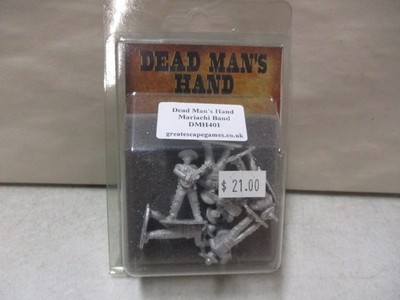 Great Escape Games Dead Mans Hand Mariachi Band for Wargamers