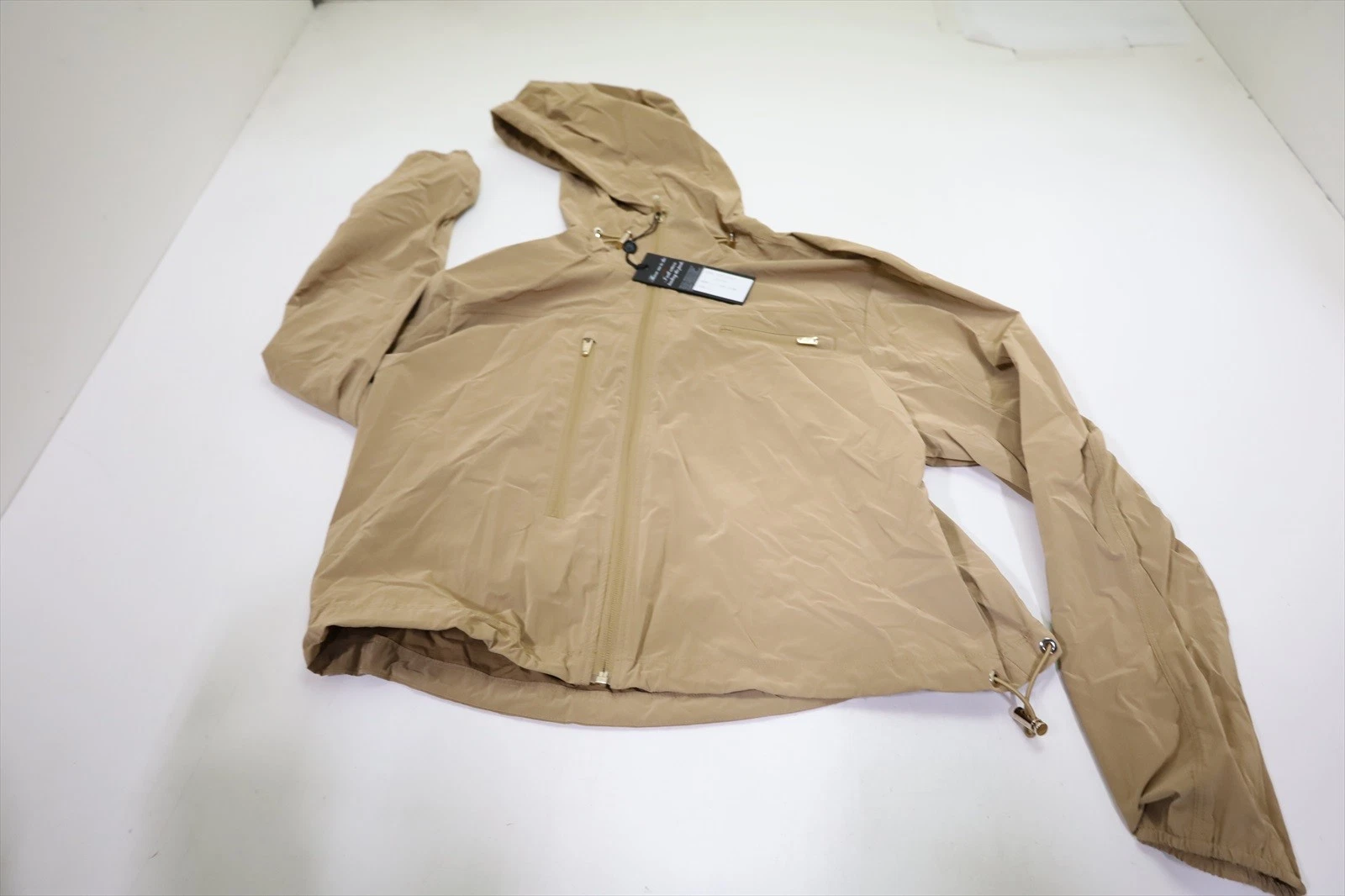 Greyson Golf Wind Jacket Womens Size Small Sand Storm 1038D New 01308371