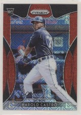 2019 Panini Prizm Tier III Red Mojo Prizm 225/299 Harold Castro #234 kr4