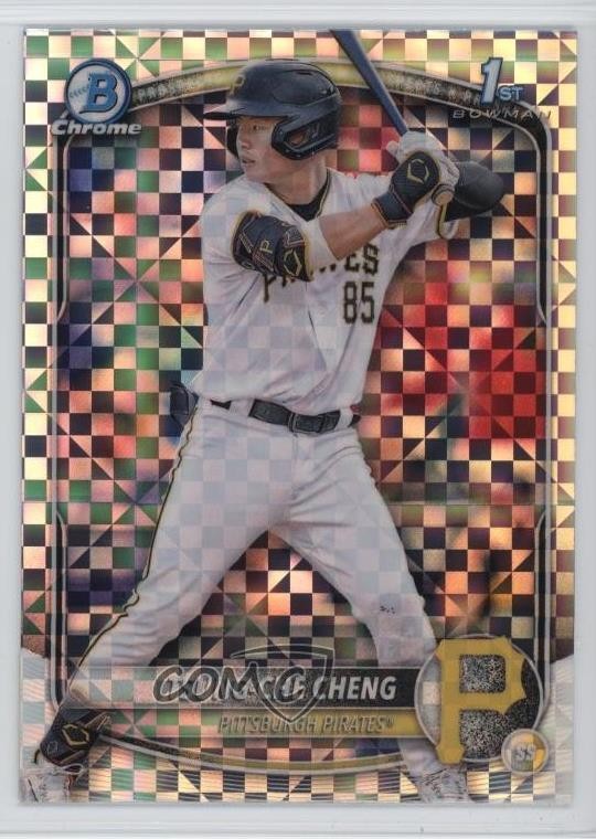 2025 Bowman Chrome Prospects X-Fractor Tsung-Che Cheng #BCP-95 5d5