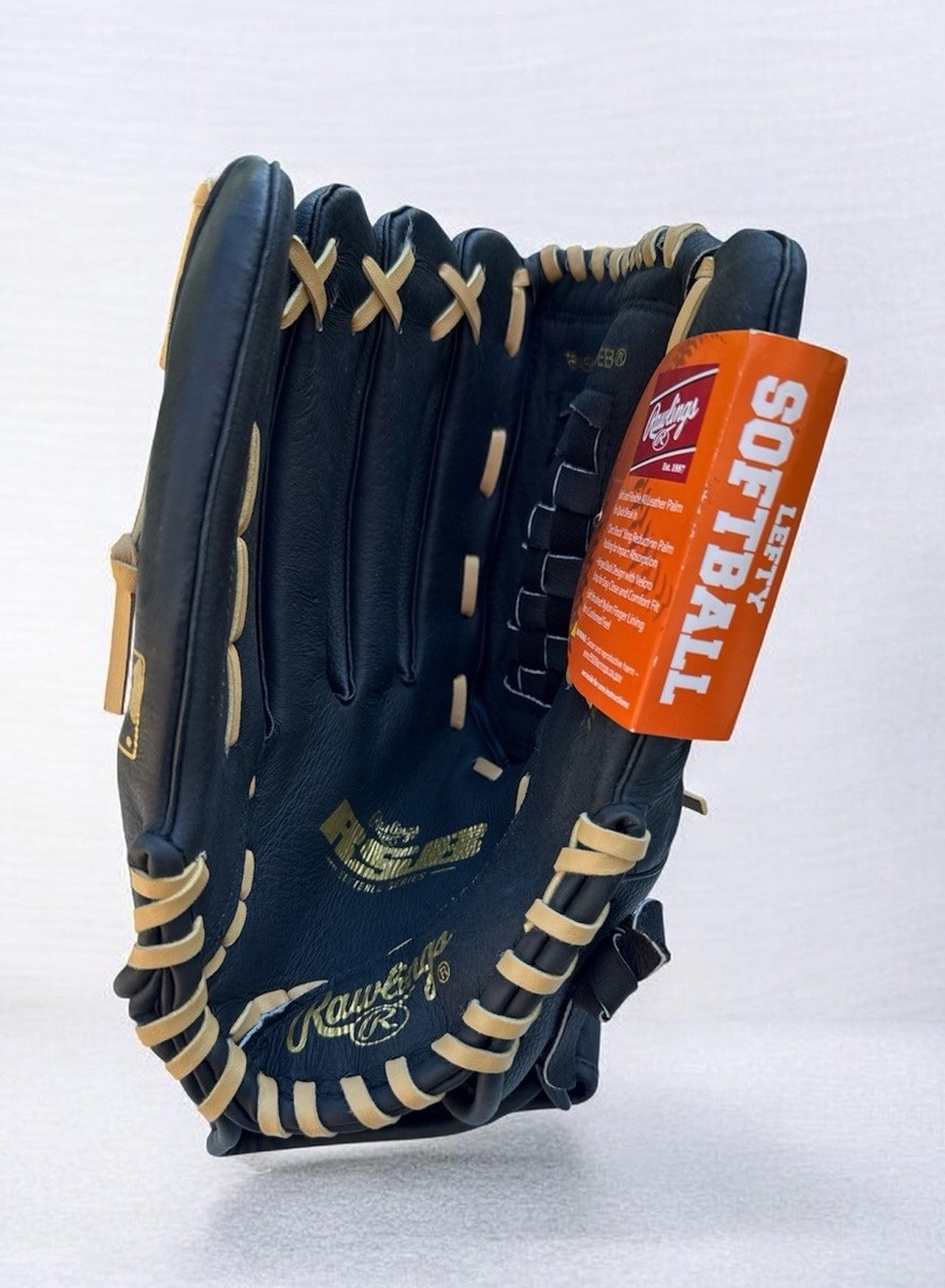 Rawlings SS13W 13 Inch Fastpitch Softball Glove Left Hand Black