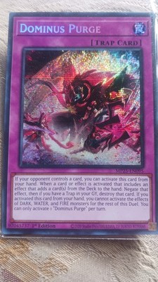 Yugioh! Dominus Purge Prismatic Secret Rare 2025 tin MP25-EN095  