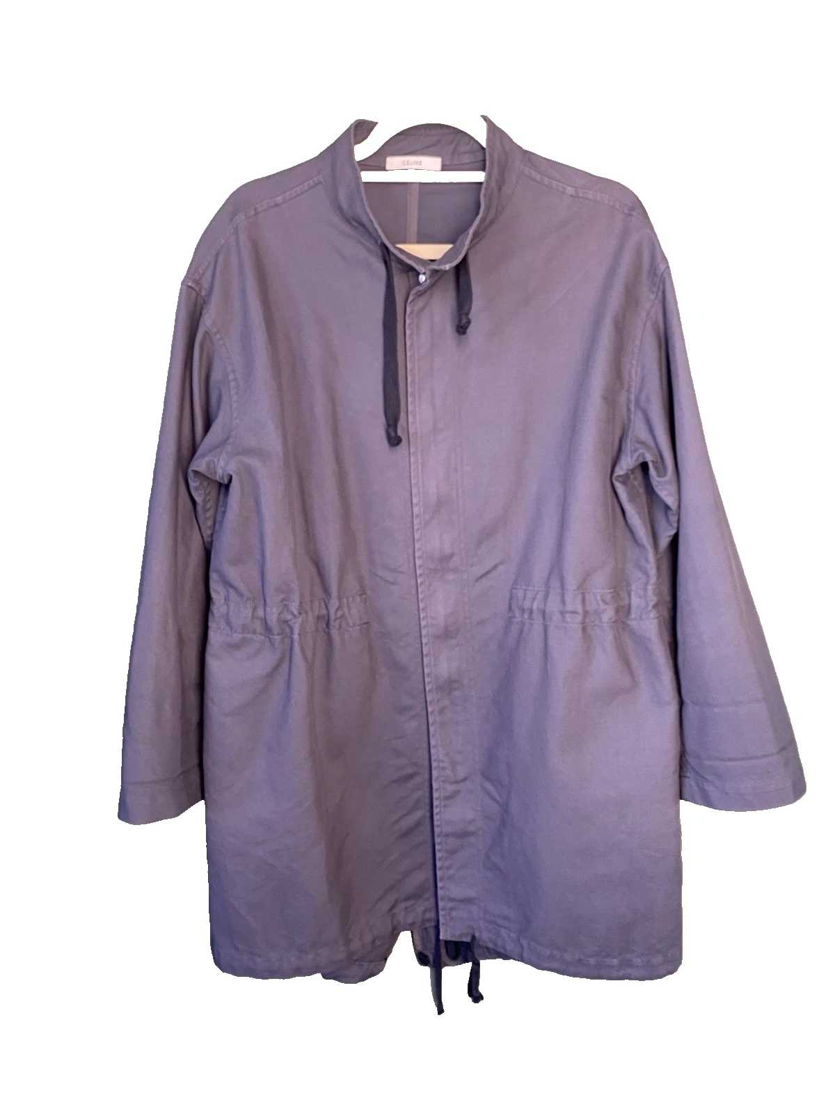 Celine — Celine Phoebe Philo Parka Womens 36 VINTAGE Y2K Gray Lagenlook  Designer Jacket