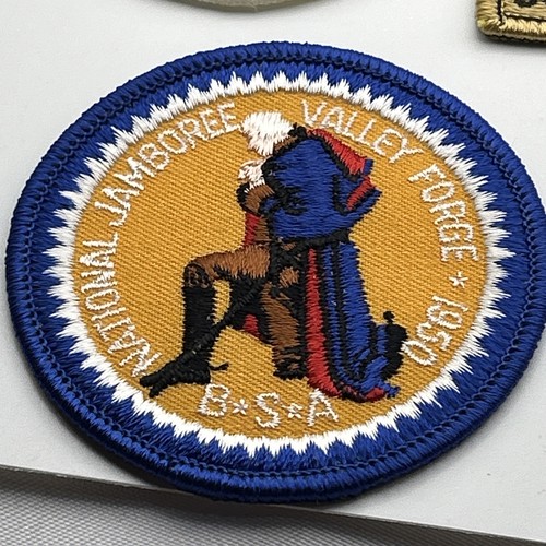 Boy Scouts Of America New Patch Jamboree Collection 9 Patches With Case Bin13 - Picture 3 of 11