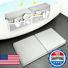 Bath Kneeler and Elbow Rest Pad Set, Comfortable Baby Bath Kneeling Pad for Tub