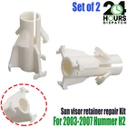 For 2003-2007 Hummer H2 Sun Visor to headliner retaining clips set of 2 US STOCK