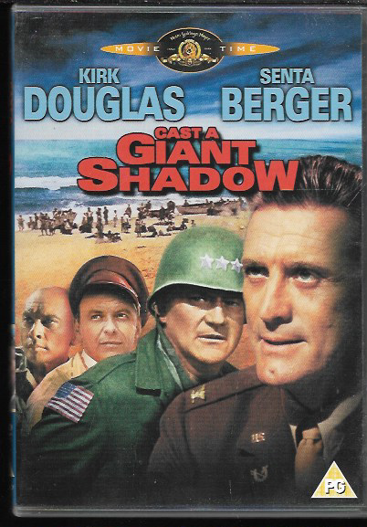 CAST A GIANT SHADOW R2 DVD KIRK DOUGLAS SENTA BERGER JOHN WAYNE ANGIE DICKINSON